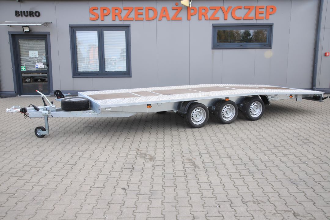 Niewiadów Jupiter NM 5.5 13C sklejka - dreiachsiger Autotransporter, 550x210 cm, zGG 3500 kg - Bild 6