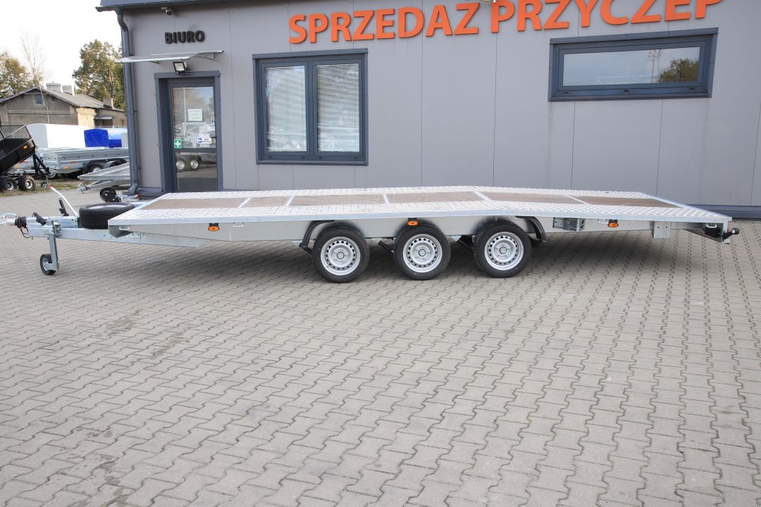 Niewiadów Jupiter NM 5.5 13C sklejka - dreiachsiger Autotransporter, 550x210 cm, zGG 3500 kg - Bild 7