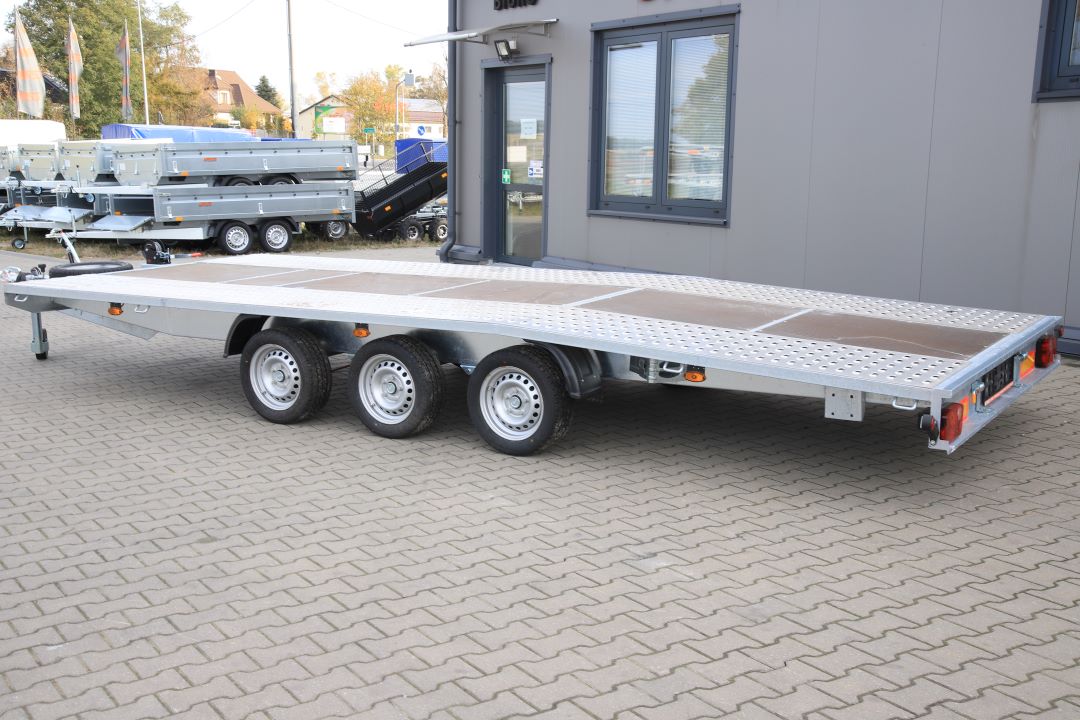 Niewiadów Jupiter NM 5.5 13C sklejka - dreiachsiger Autotransporter, 550x210 cm, zGG 3500 kg - Bild 8