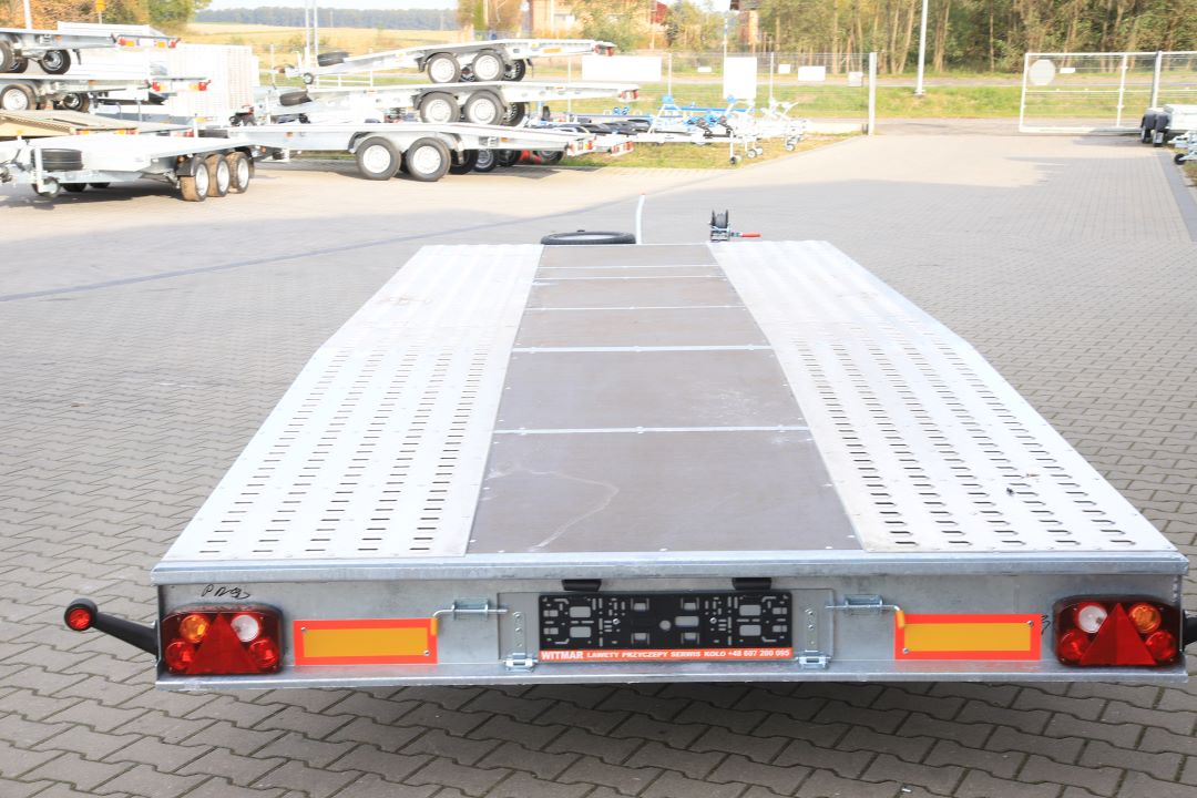 Niewiadów Jupiter NM 5.5 13C sklejka - dreiachsiger Autotransporter, 550x210 cm, zGG 3500 kg - Bild 10