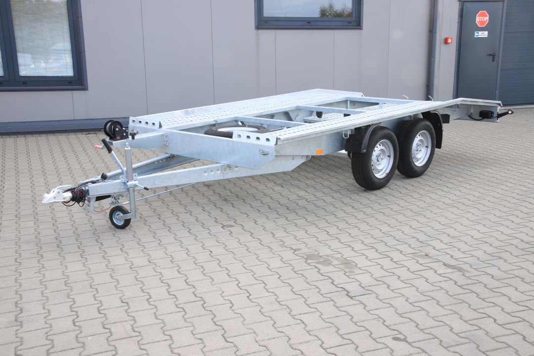 Niewiadów Jupiter SM 4 14C - zweiachsiger Autotransporter, 400x210 cm, zGG 2700 kg