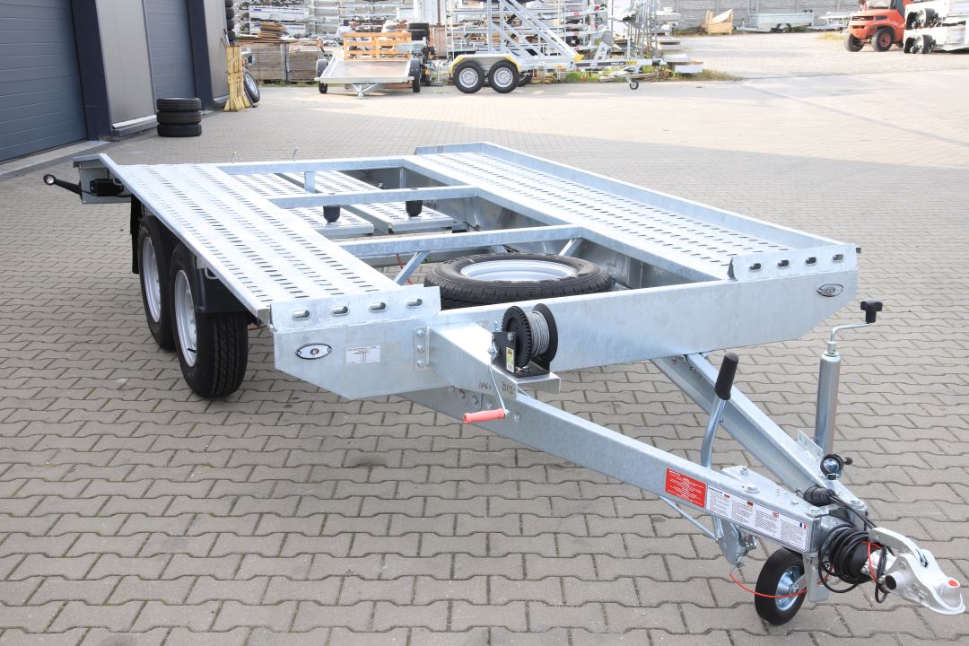 Niewiadów Jupiter SM 4 14C - twin-axle car transporter, 400x210 cm, GVW 2700 kg - image 4