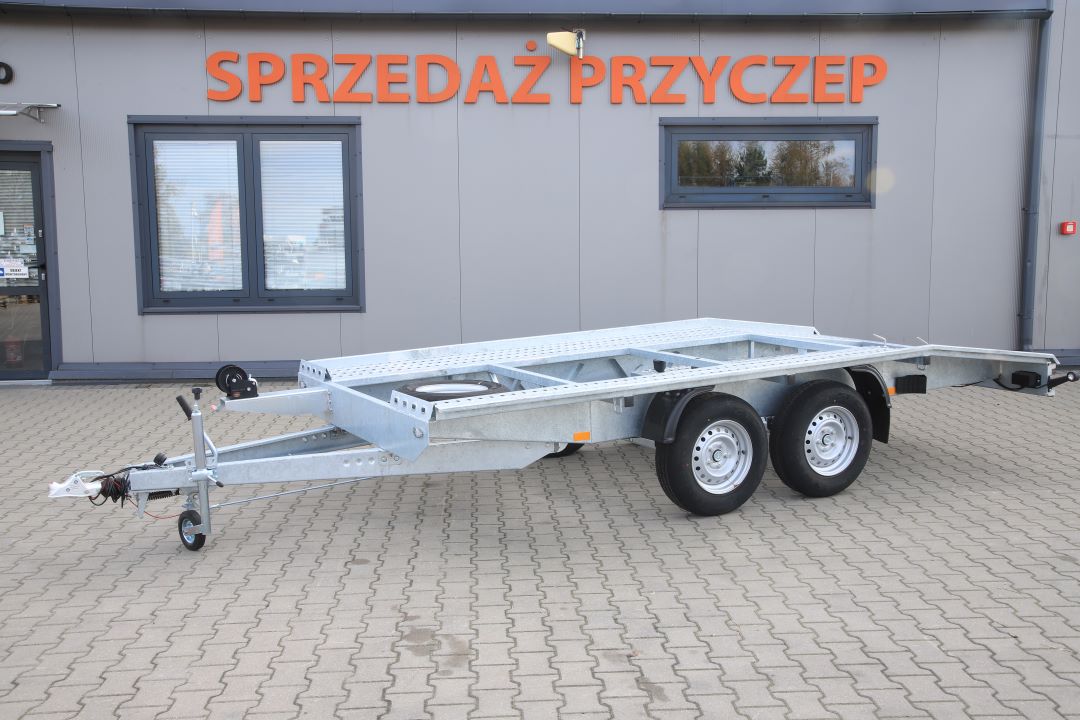 Niewiadów Jupiter SM 4 14C - twin-axle car transporter, 400x210 cm, GVW 2700 kg - image 5