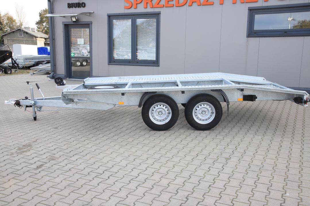 Niewiadów Jupiter SM 4 14C - twin-axle car transporter, 400x210 cm, GVW 2700 kg - image 6