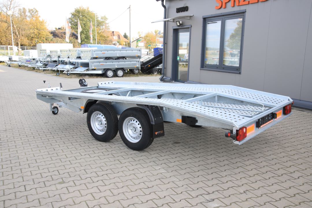 Niewiadów Jupiter SM 4 14C - twin-axle car transporter, 400x210 cm, GVW 2700 kg - image 7
