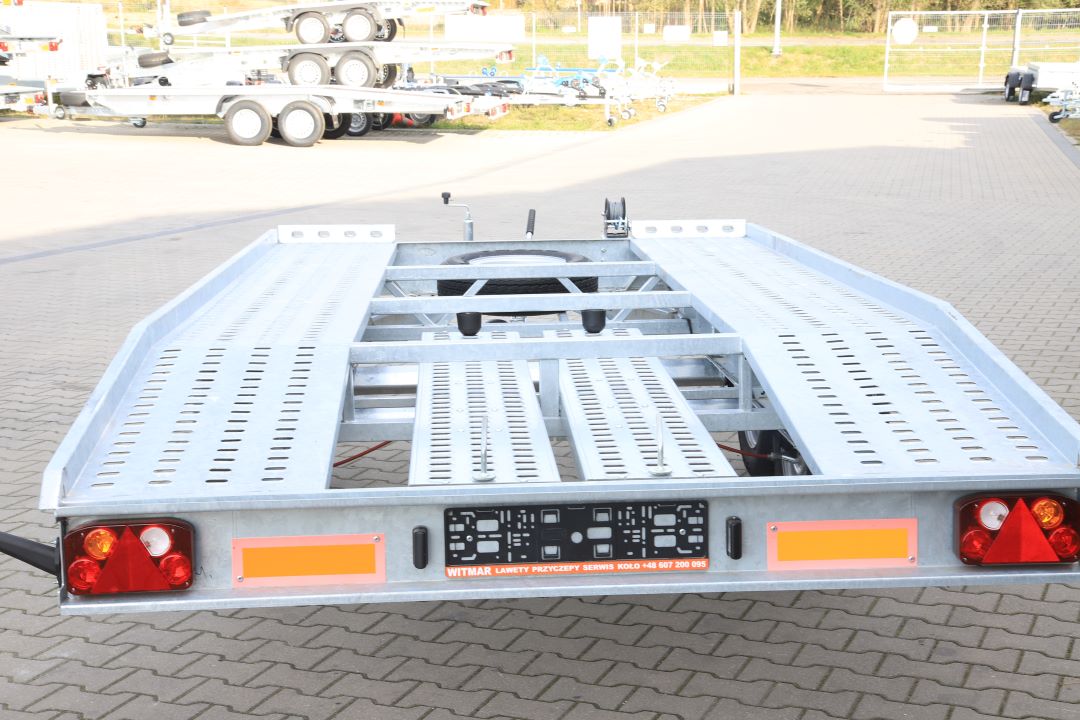 Niewiadów Jupiter SM 4 14C - twin-axle car transporter, 400x210 cm, GVW 2700 kg - image 9