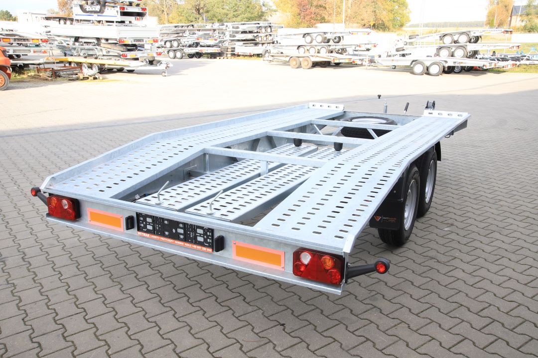 Niewiadów Jupiter SM 4 14C - twin-axle car transporter, 400x210 cm, GVW 2700 kg - image 10