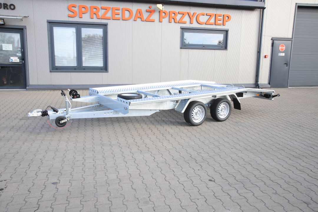 Niewiadów Jupiter SM 4 13C - zweiachsiger Autotransporter, 400x210 cm, zGG 2700 kg
