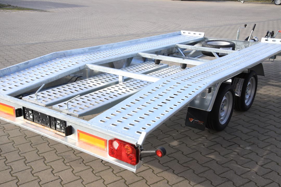 Niewiadów Jupiter SM 4 13C - twin-axle car transporter, 400x210 cm, GVW 2700 kg - image 10