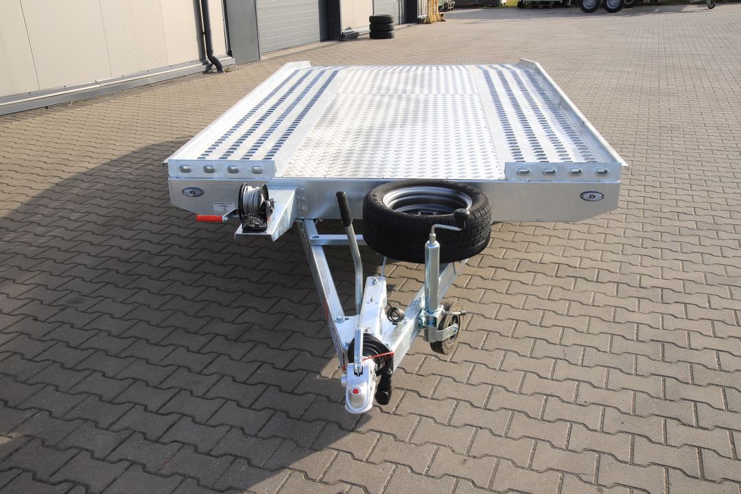 Niewiadów Jupiter SM 4 13C alu ryfel - zweiachsiger Autotransporter, 400x210 cm, zGG 2700 kg - Bild 4