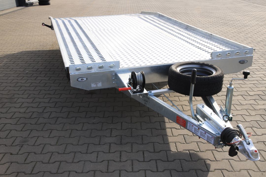 Niewiadów Jupiter SM 4 13C alu ryfel - zweiachsiger Autotransporter, 400x210 cm, zGG 2700 kg - Bild 5