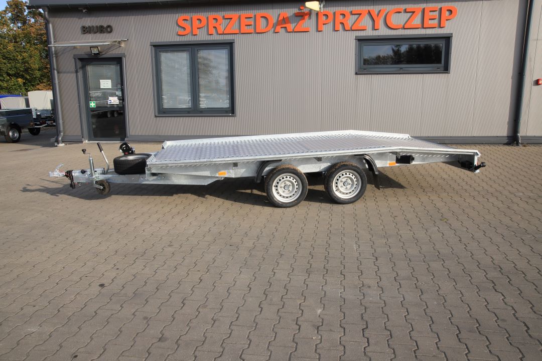 Niewiadów Jupiter SM 4 13C alu ryfel - zweiachsiger Autotransporter, 400x210 cm, zGG 2700 kg - Bild 6