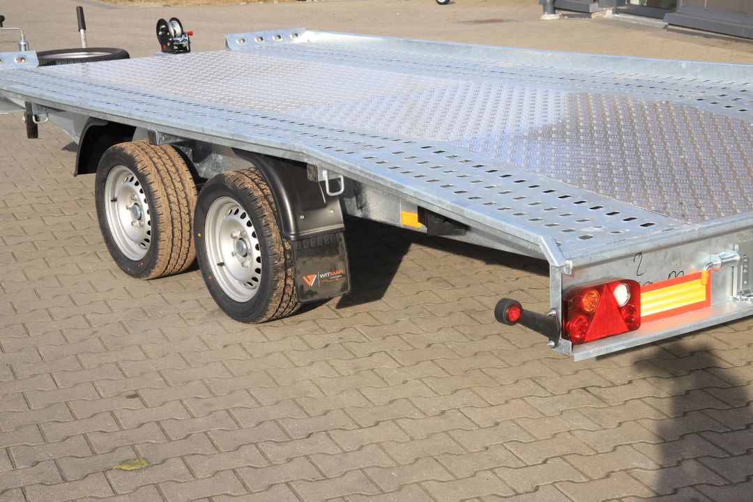 Niewiadów Jupiter SM 4 13C alu ryfel - zweiachsiger Autotransporter, 400x210 cm, zGG 2700 kg - Bild 7