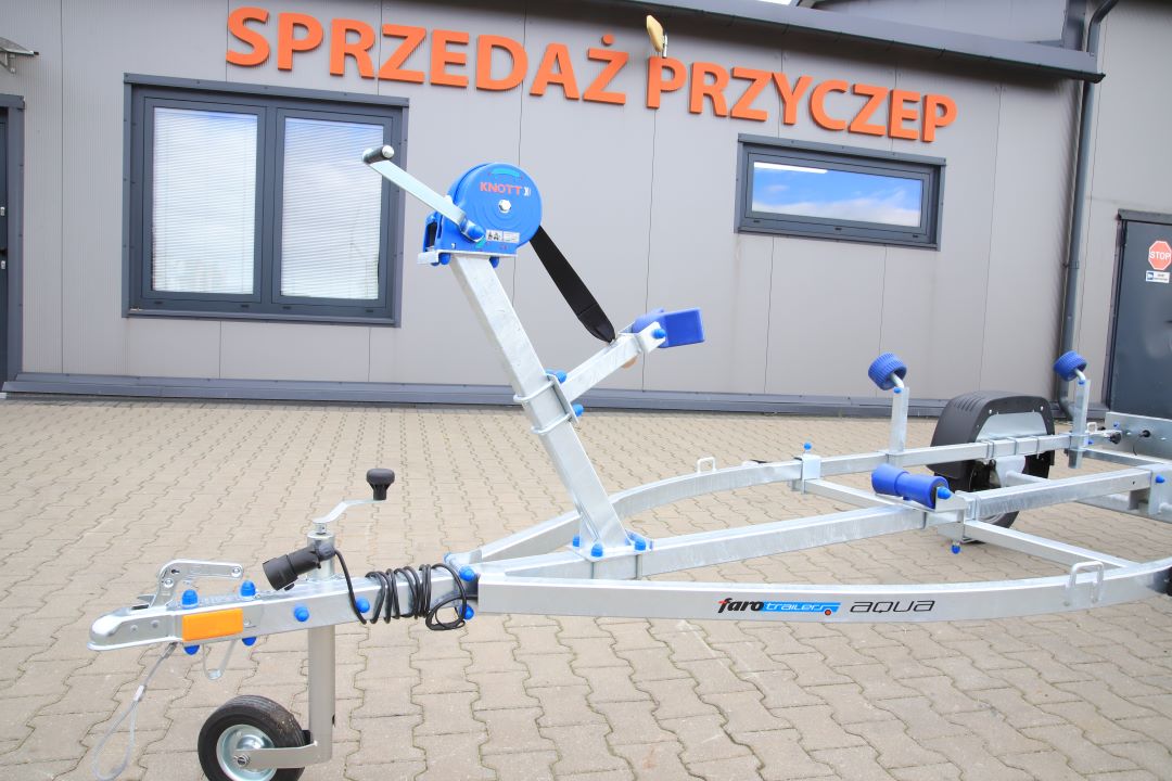 Faro Aqua z rolkami – przyczepa podłodziowa, 500x170 cm, DMC 750 kg - zdjęcie 3
