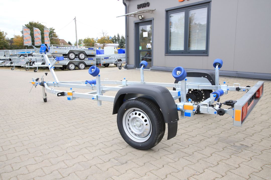 Faro Aqua z rolkami – przyczepa podłodziowa, 500x170 cm, DMC 750 kg - zdjęcie 6