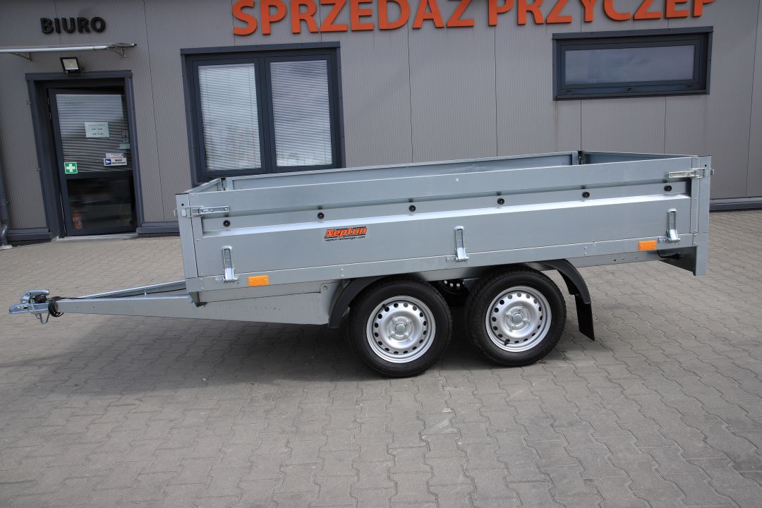 Neptun Nordica N7-263 2 kps - leichter zweiachsiger Anhänger, 263x145 cm, zGG 750 kg