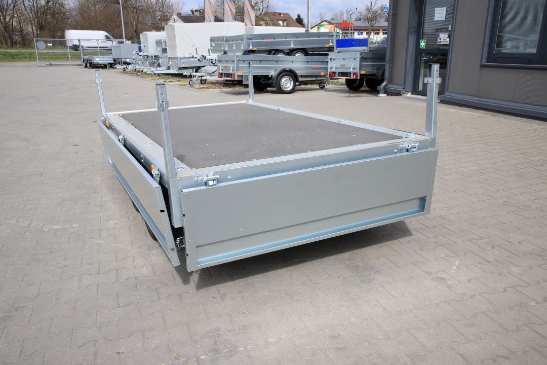 Neptun Nordica N7-263 2 kps - leichter zweiachsiger Anhänger, 263x145 cm, zGG 750 kg - Bild 7