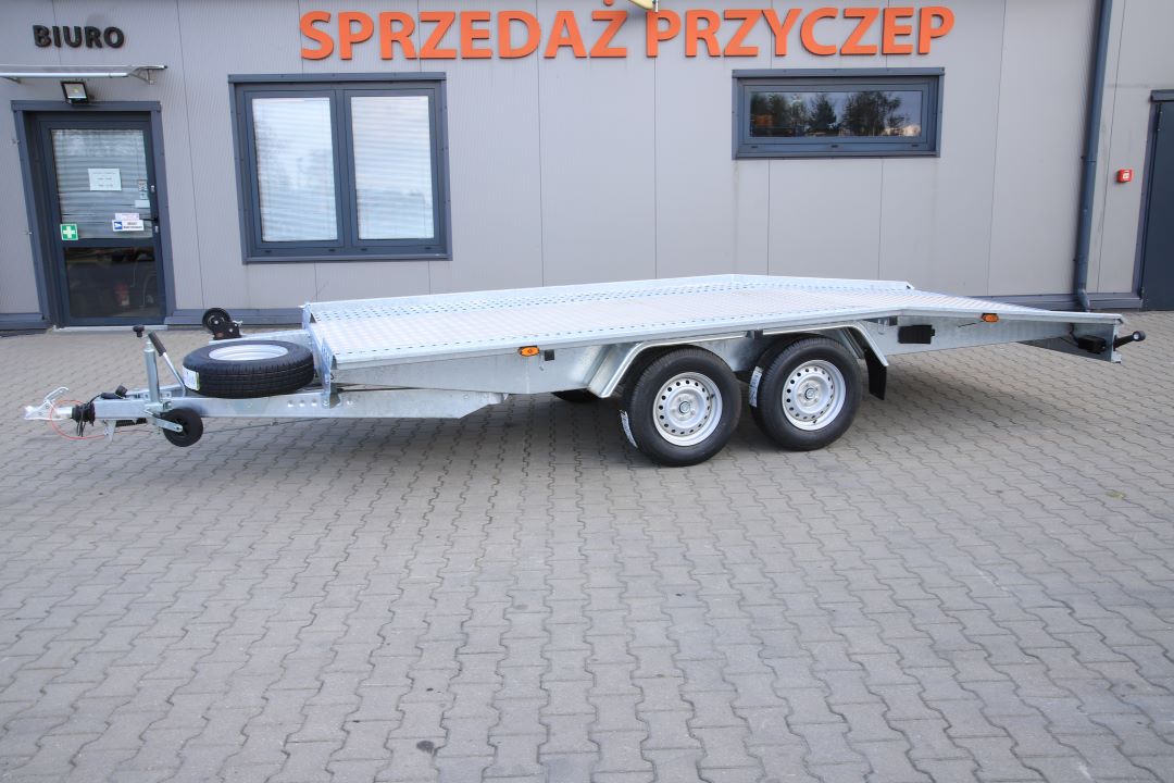Niewiadów Jupiter SM 4.5 14C alu ryfel - zweiachsiger Autotransporter, 450x210 cm, zGG 2700 kg