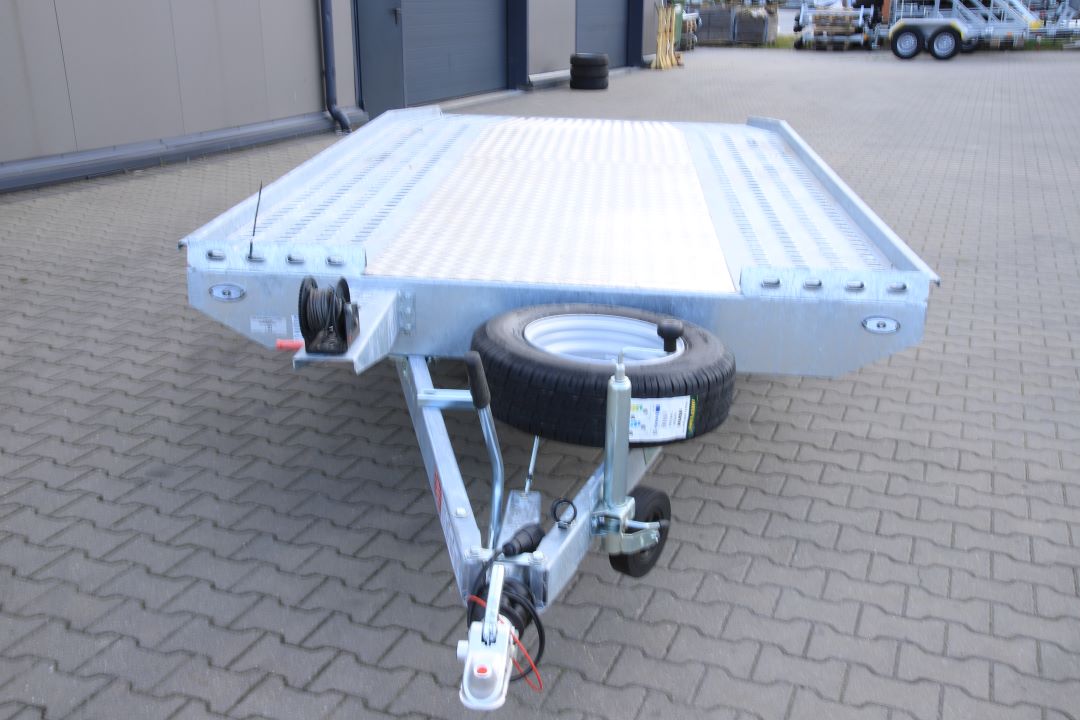 Niewiadów Jupiter SM 4.5 14C alu ryfel – laweta dwuosiowa, 450x210 cm, DMC 2700 kg - zdjęcie 4