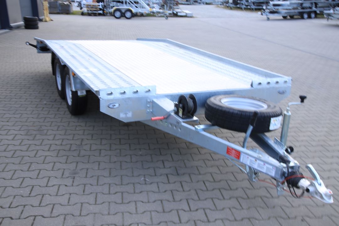 Niewiadów Jupiter SM 4.5 14C alu ryfel – laweta dwuosiowa, 450x210 cm, DMC 2700 kg - zdjęcie 5