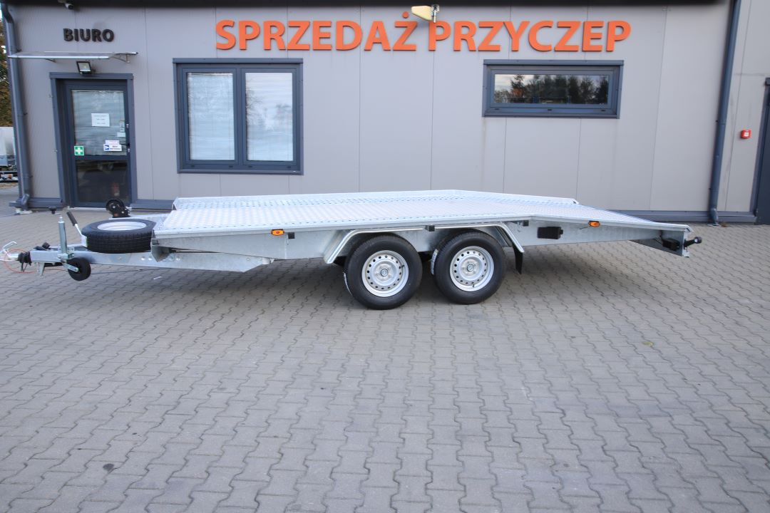 Niewiadów Jupiter SM 4.5 14C alu ryfel – laweta dwuosiowa, 450x210 cm, DMC 2700 kg - zdjęcie 6
