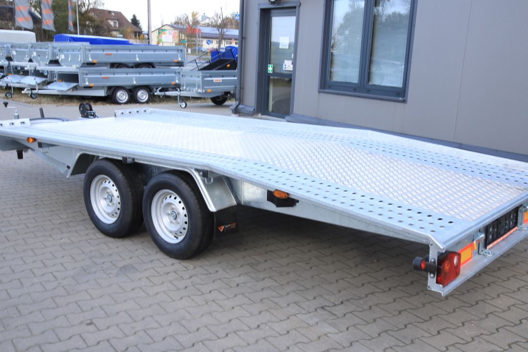 Niewiadów Jupiter SM 4.5 14C alu ryfel – laweta dwuosiowa, 450x210 cm, DMC 2700 kg - zdjęcie 7