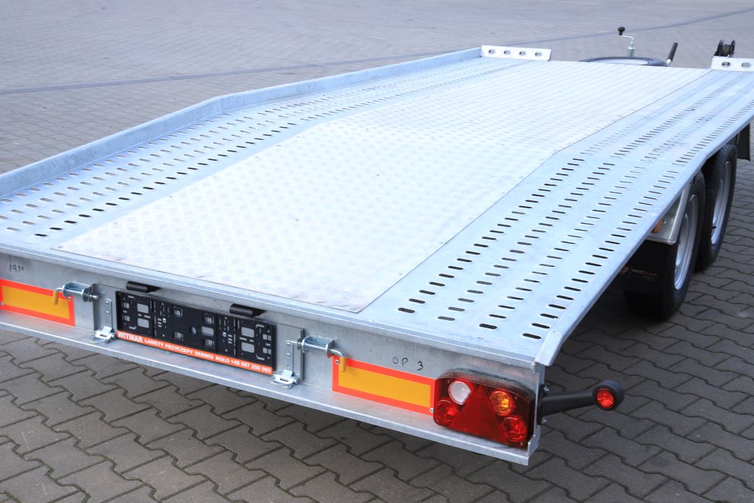 Niewiadów Jupiter SM 4.5 14C alu ryfel – laweta dwuosiowa, 450x210 cm, DMC 2700 kg - zdjęcie 9