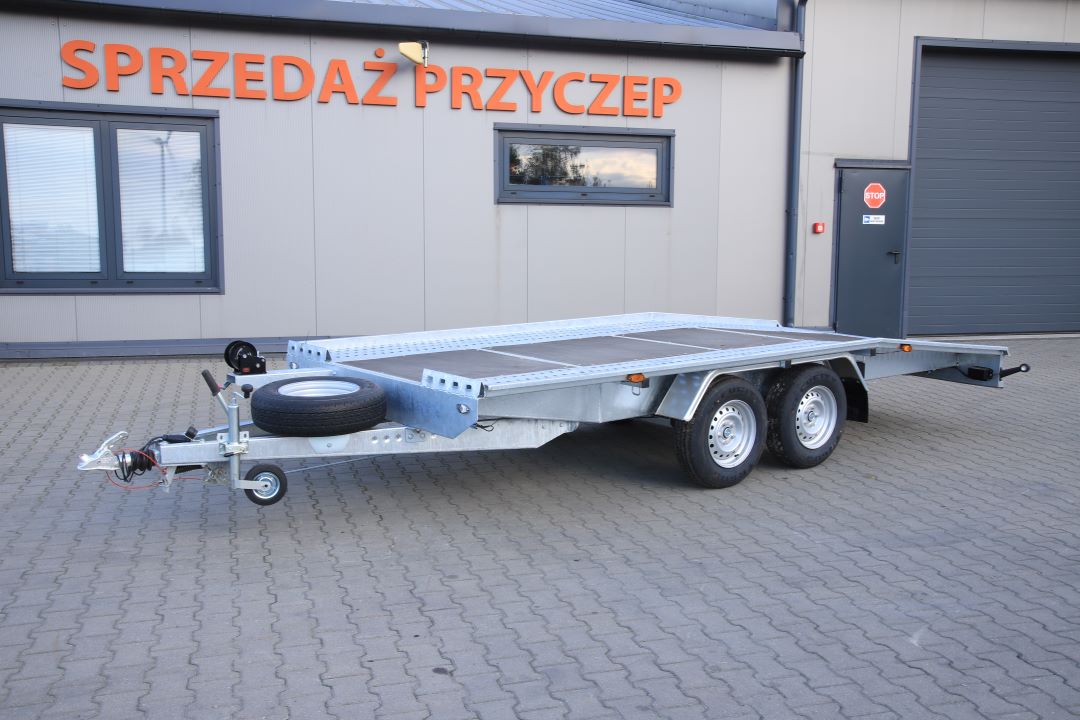 Niewiadów Jupiter SM 4.5 14C sklejka - zweiachsiger Autotransporter, 450x210 cm, zGG 2700 kg