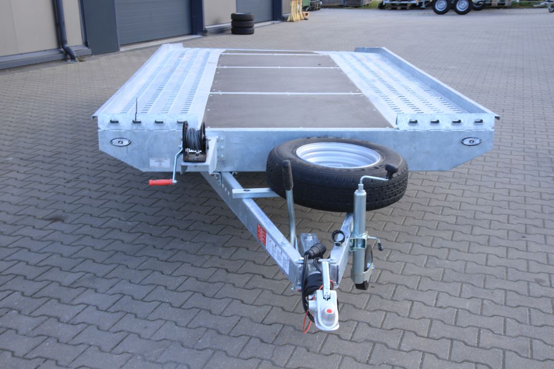 Niewiadów Jupiter SM 4.5 14C sklejka - zweiachsiger Autotransporter, 450x210 cm, zGG 2700 kg - Bild 4