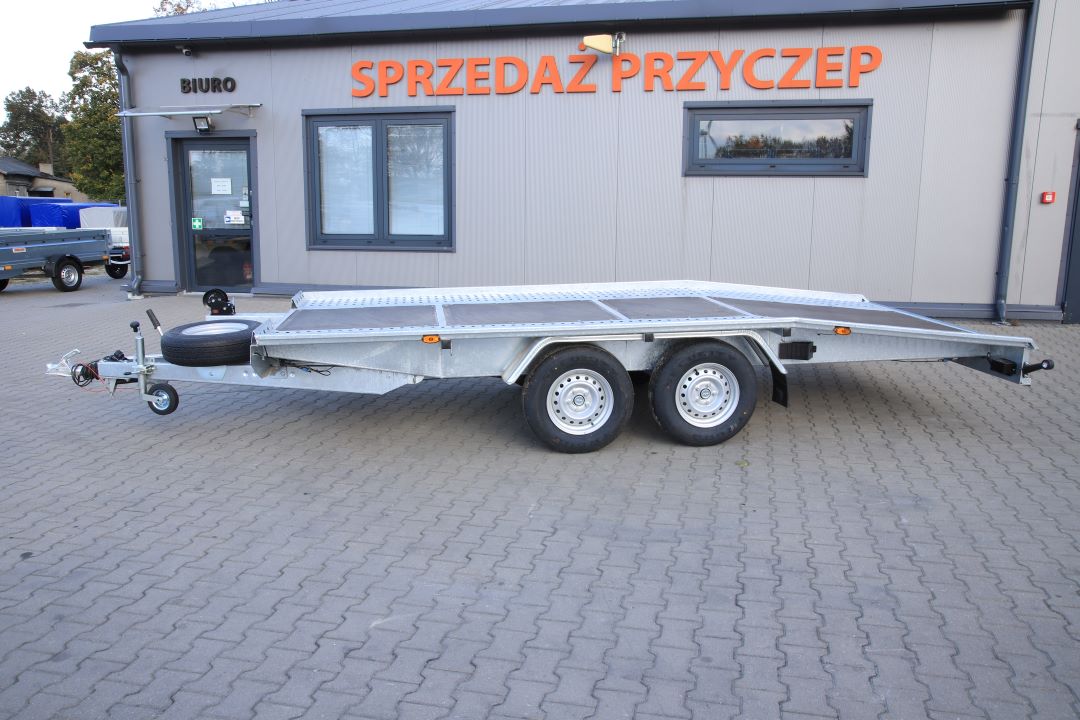 Niewiadów Jupiter SM 4.5 14C sklejka - zweiachsiger Autotransporter, 450x210 cm, zGG 2700 kg - Bild 6