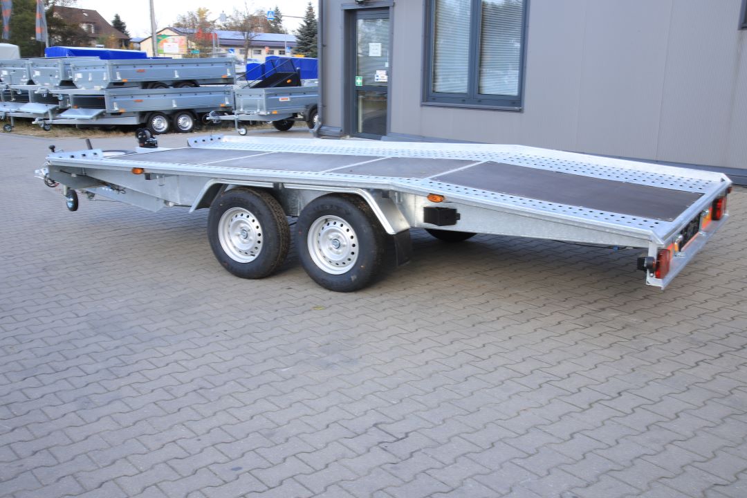 Niewiadów Jupiter SM 4.5 14C sklejka - zweiachsiger Autotransporter, 450x210 cm, zGG 2700 kg - Bild 8