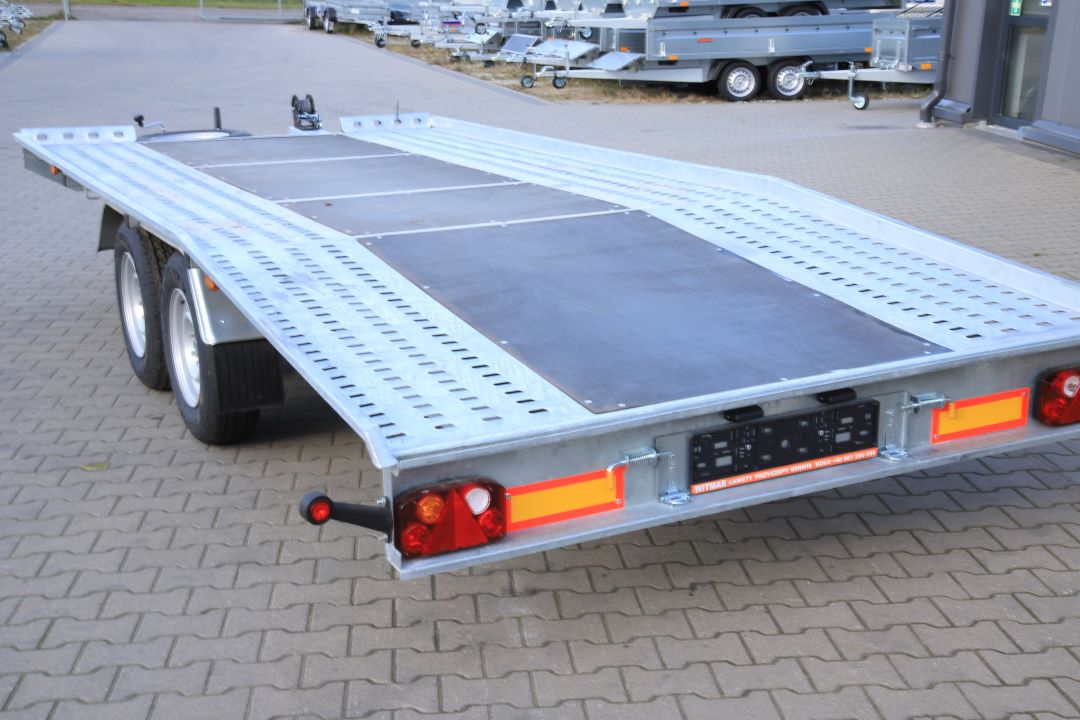 Niewiadów Jupiter SM 4.5 14C sklejka - zweiachsiger Autotransporter, 450x210 cm, zGG 2700 kg - Bild 9