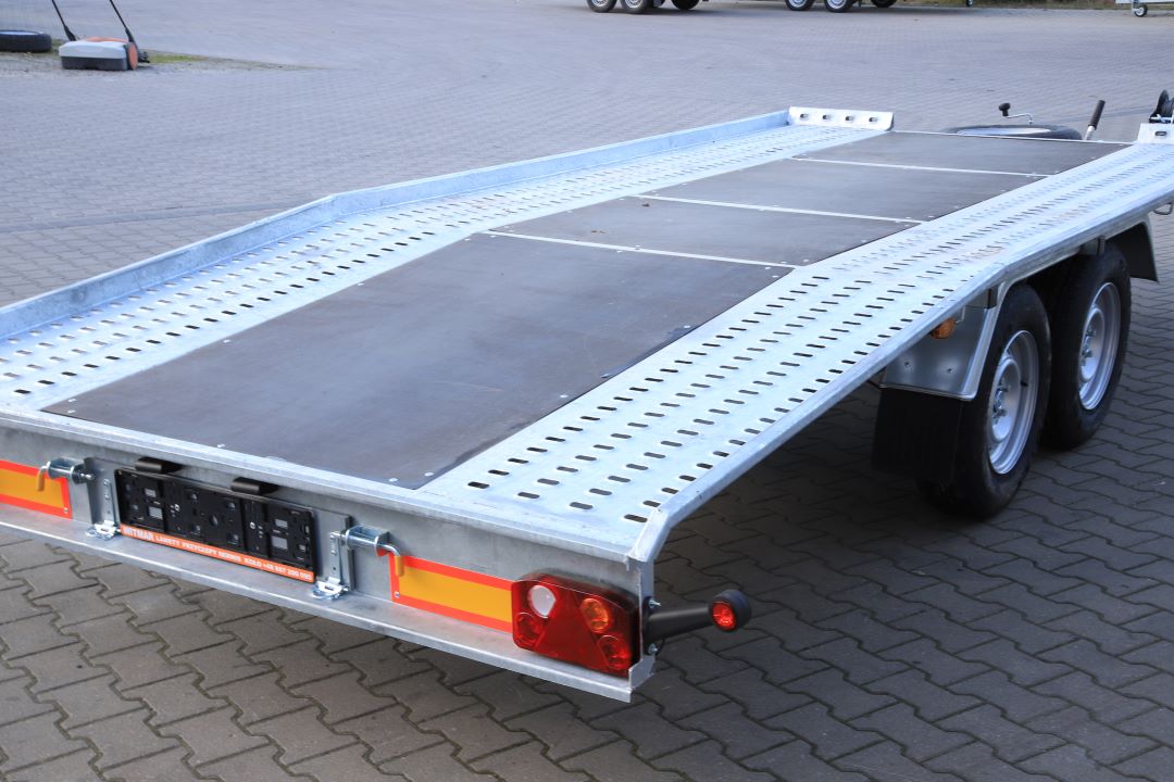 Niewiadów Jupiter SM 4.5 14C sklejka - zweiachsiger Autotransporter, 450x210 cm, zGG 2700 kg - Bild 10