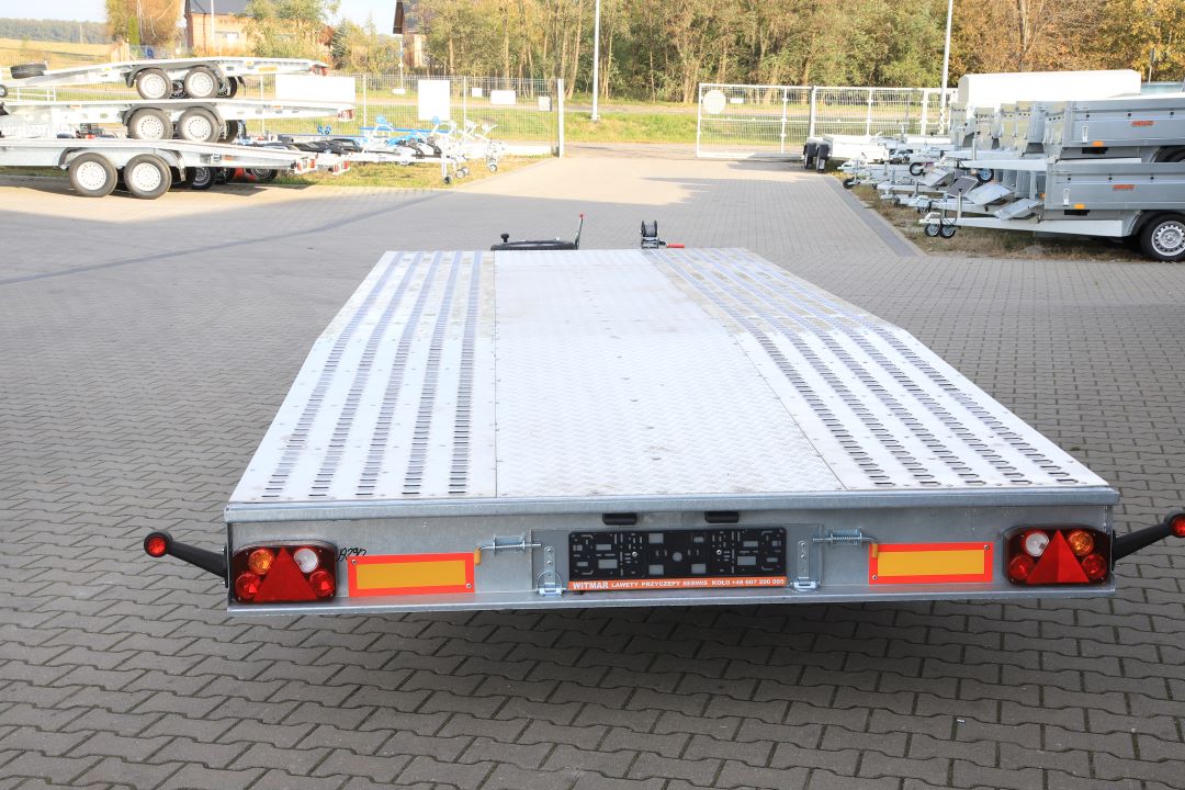 Niewiadów Jupiter NM 6 13C alu ryfel żółta blenda - dreiachsiger Autotransporter, 600x210 cm, zGG 3500 kg - Bild 8