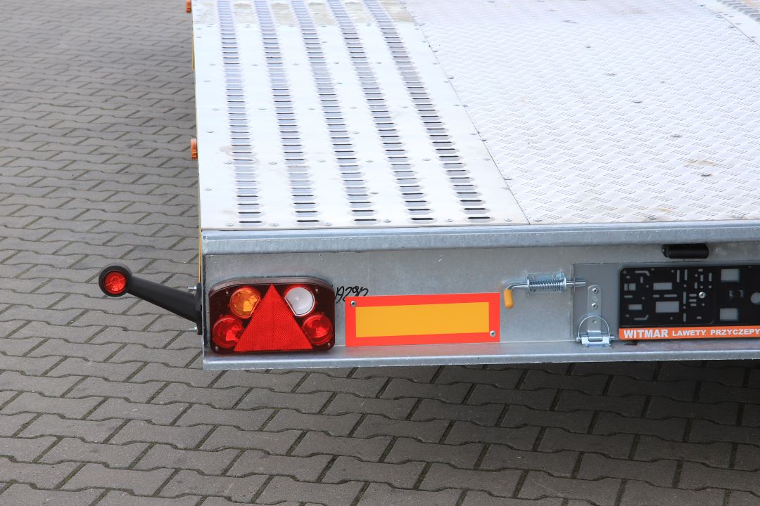 Niewiadów Jupiter NM 6 13C alu ryfel żółta blenda - dreiachsiger Autotransporter, 600x210 cm, zGG 3500 kg - Bild 9