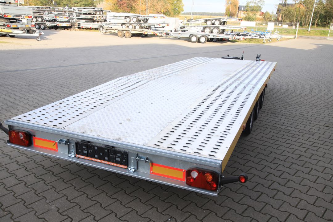 Niewiadów Jupiter NM 6 13C alu ryfel żółta blenda - dreiachsiger Autotransporter, 600x210 cm, zGG 3500 kg - Bild 10