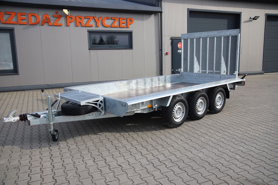 Niewiadów DMC - Anhänger für Minibagger und Baumaschinen, 400x180 cm, zGG 3500 kg