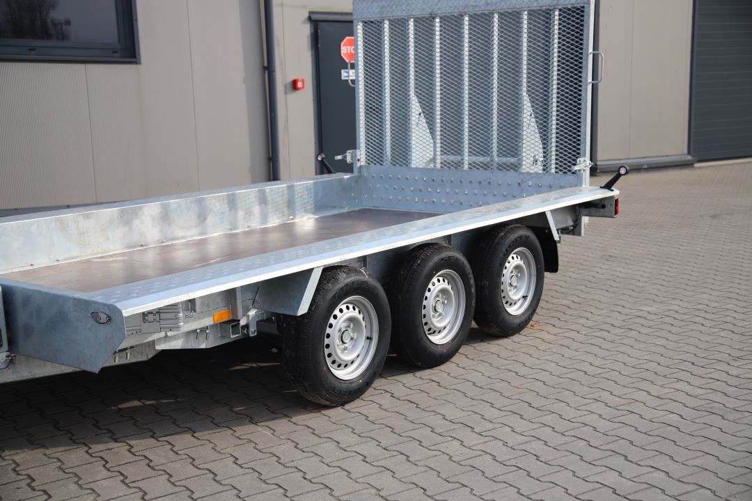 Niewiadów DMC - mini excavator / construction equipment trailer, 400x180 cm, GVW 3500 kg - image 3
