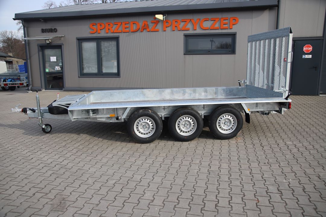 Niewiadów DMC - mini excavator / construction equipment trailer, 400x180 cm, GVW 3500 kg - image 4