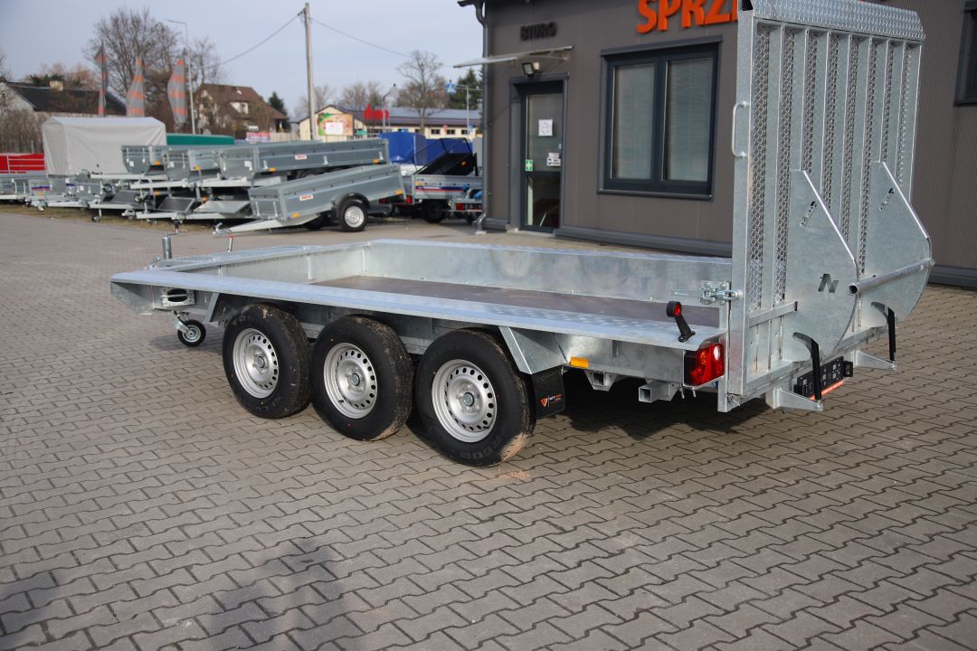 Niewiadów DMC - mini excavator / construction equipment trailer, 400x180 cm, GVW 3500 kg - image 5