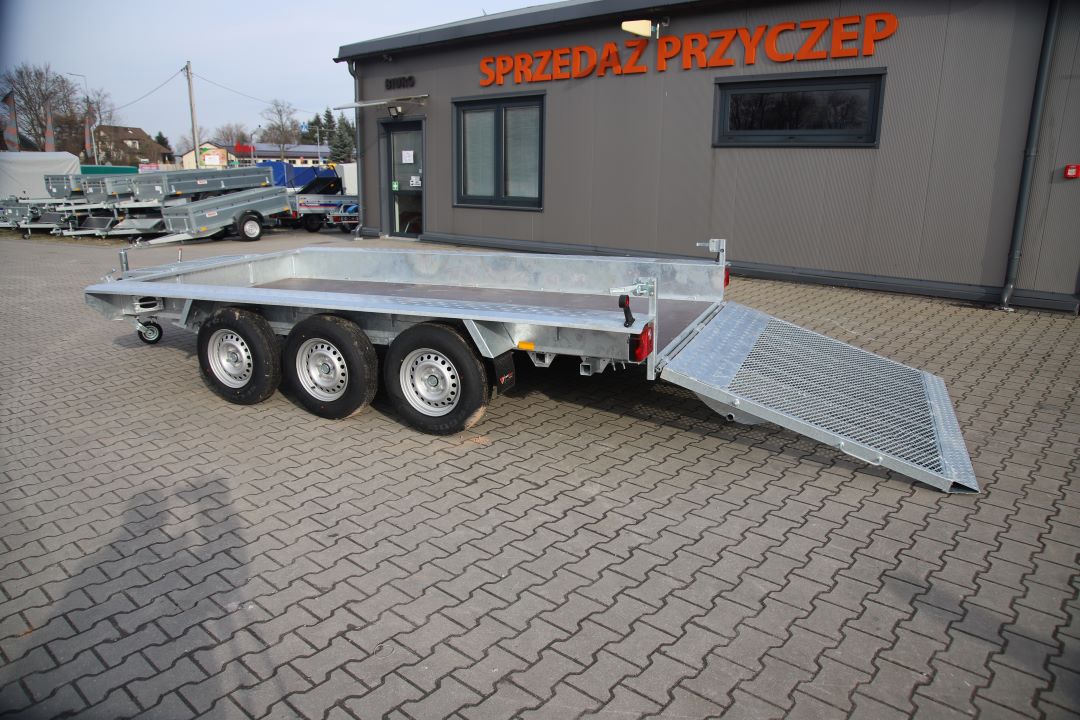 Niewiadów DMC - mini excavator / construction equipment trailer, 400x180 cm, GVW 3500 kg - image 10