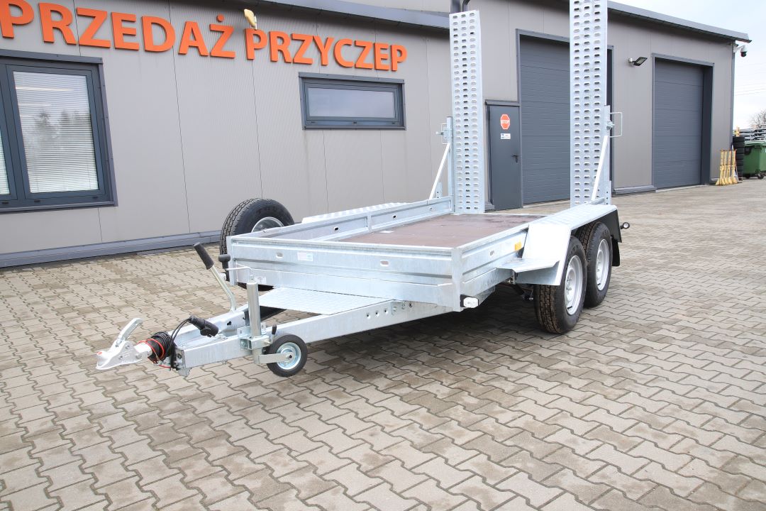 Niewiadów DMC - Anhänger für Minibagger und Baumaschinen, 300x150 cm, zGG 2700 kg - Bild 3