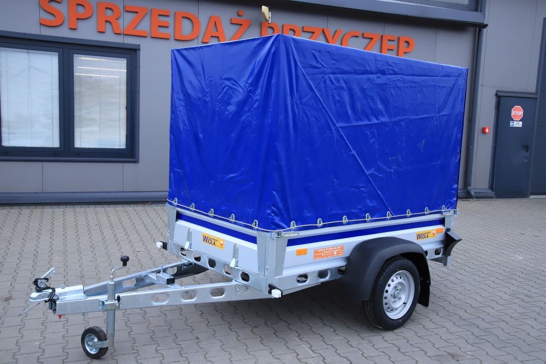 Wiola Kujawiak standard ID179 – przyczepa lekka jednoosiowa, 202x122 cm, DMC 750 kg