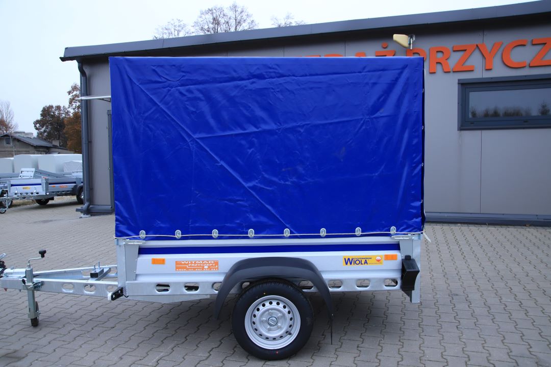 Wiola Kujawiak standard ID179 – przyczepa lekka jednoosiowa, 202x122 cm, DMC 750 kg - zdjęcie 5