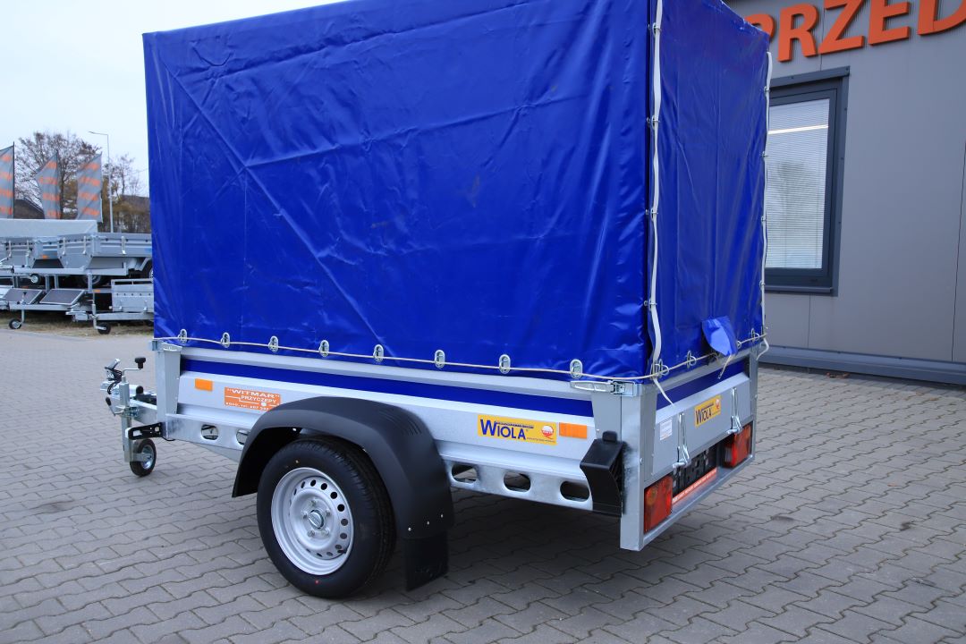 Wiola Kujawiak standard ID179 – przyczepa lekka jednoosiowa, 202x122 cm, DMC 750 kg - zdjęcie 6