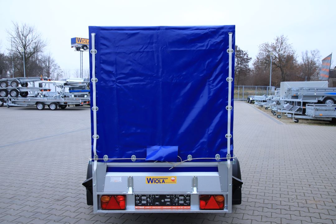 Wiola Kujawiak standard ID179 – przyczepa lekka jednoosiowa, 202x122 cm, DMC 750 kg - zdjęcie 8