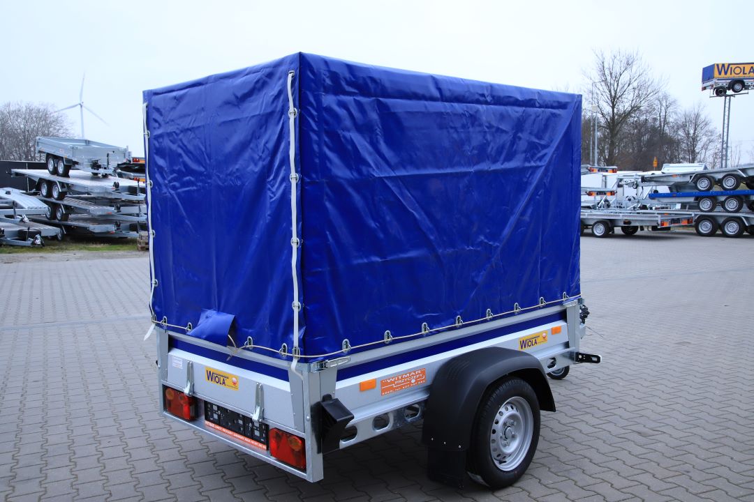 Wiola Kujawiak standard ID179 – przyczepa lekka jednoosiowa, 202x122 cm, DMC 750 kg - zdjęcie 9