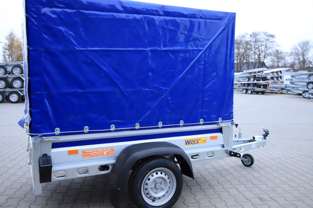 Wiola Kujawiak standard ID179 – przyczepa lekka jednoosiowa, 202x122 cm, DMC 750 kg - zdjęcie 10