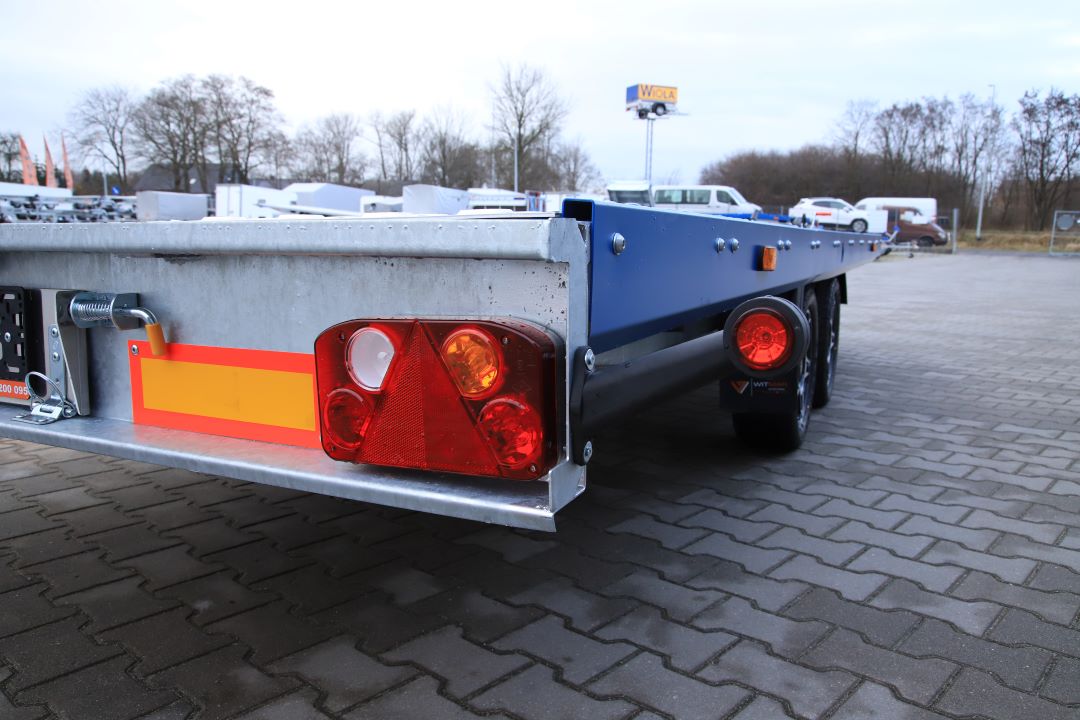 Niewiadów Mars NM 4.5 13C alu ryfel niebieska blenda alu felgi - twin-axle car transporter, 450x195 cm, GVW 2700 kg - image 10