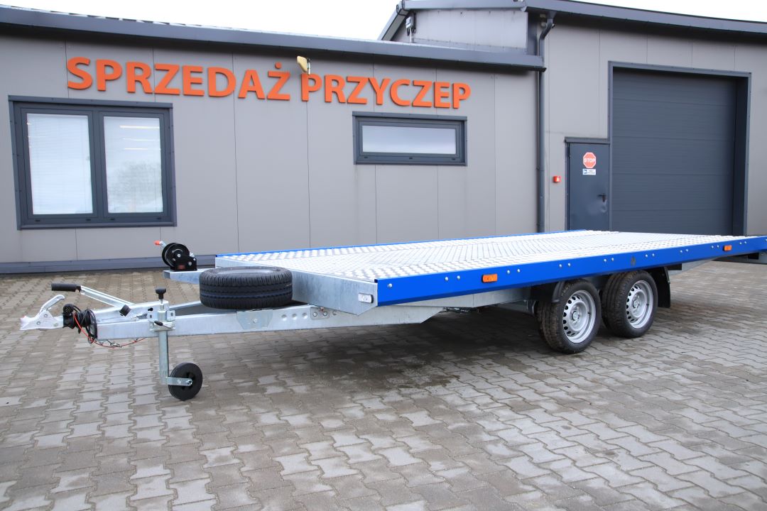 Niewiadów Mars NM 4.5 13C alu ryfel - zweiachsiger Autotransporter, 450x210 cm, zGG 2700 kg